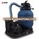 swimming pool sand filter pump combo