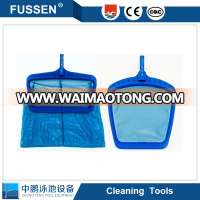 Heavy duty plastic leaf skimmer for above-ground and in-ground swimming pool