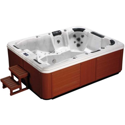 Factory prices luxury 8 seats whirlpool outdoor spas and hot tubs for sale