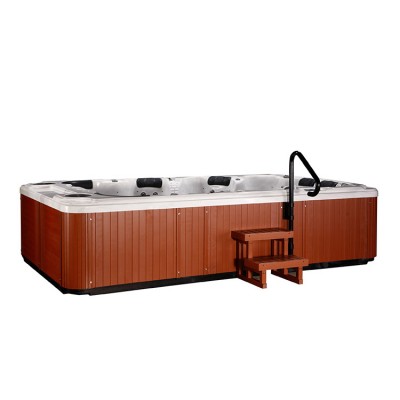 Factory new design 4000mm*2200mm*950mm 8 seats hot tub for sale