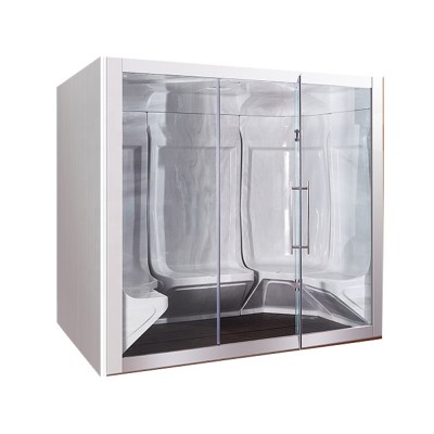 Modern Acrylic Material Three Persom Use Sauna and Steam Room for Shower