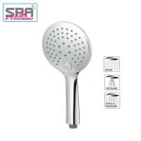 Chromed Multi Functional Micro Bubble Shower Head